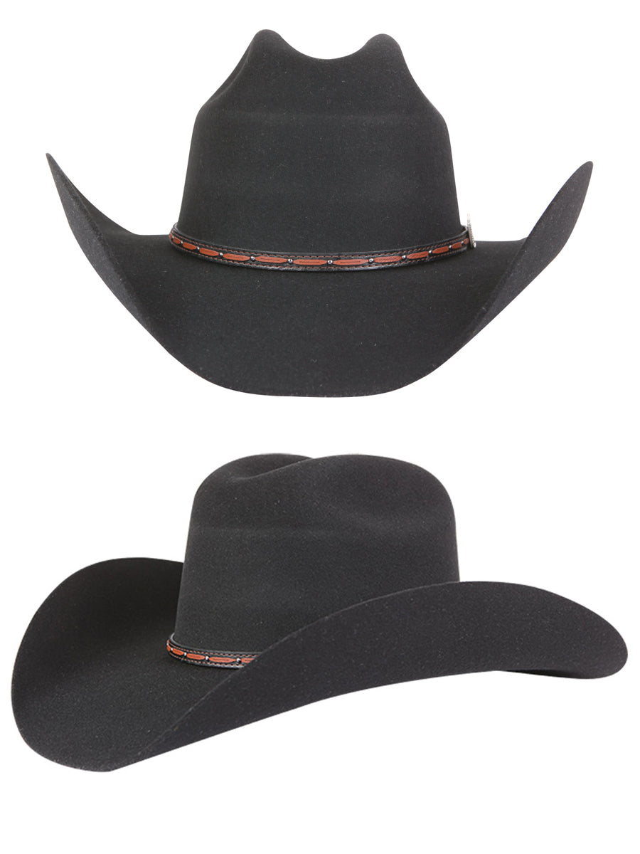 Sombrero Western Fieltro El Señor de los Cielos 50x Negro 41675