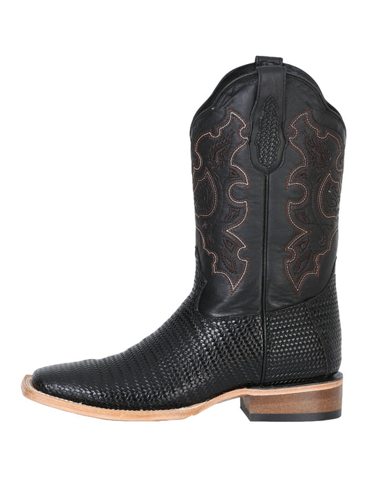 El General Rodeo Boot - Printed Black 41790