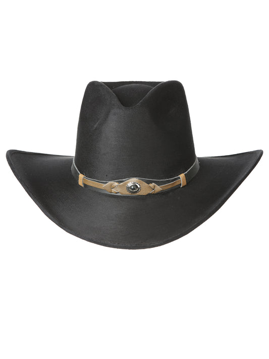 El General Suede Western Hat Black 44248