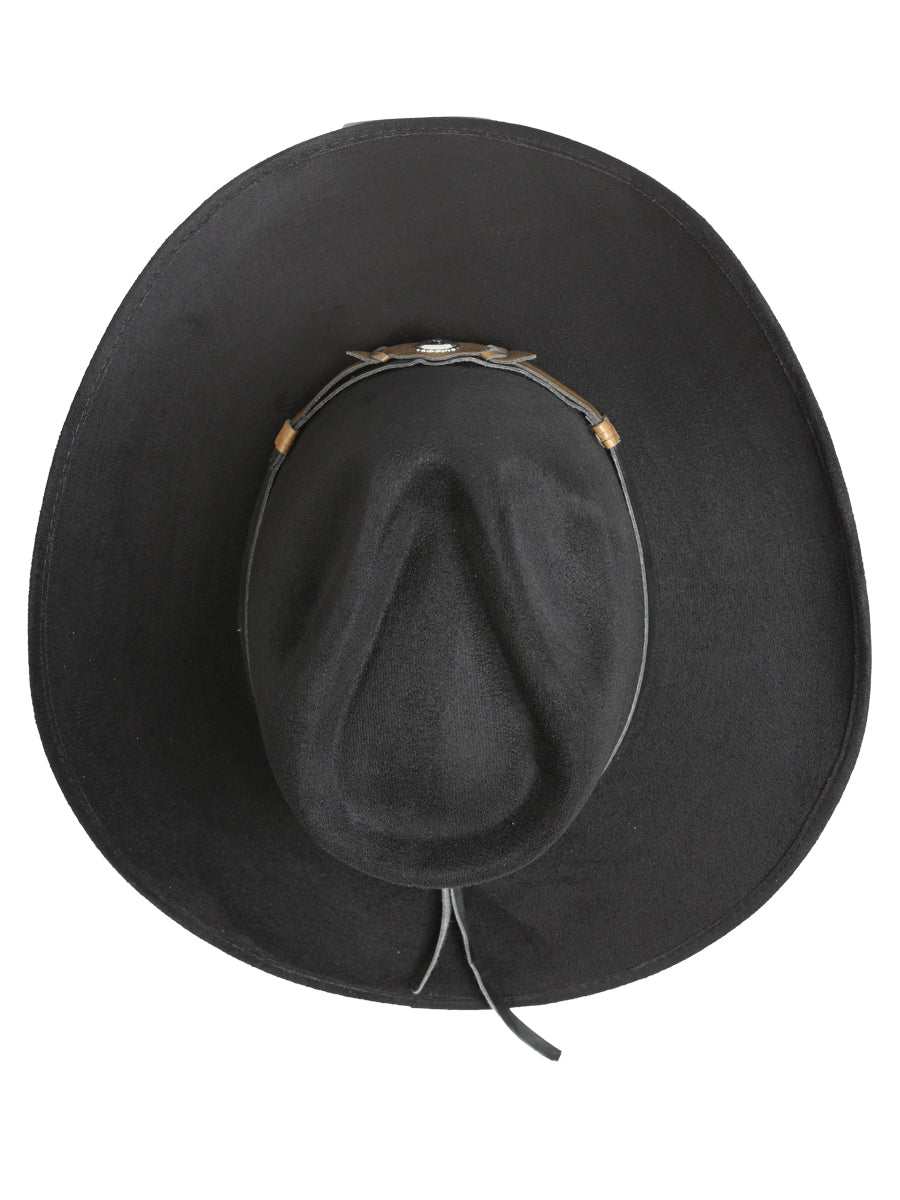 El General Suede Western Hat Black 44248