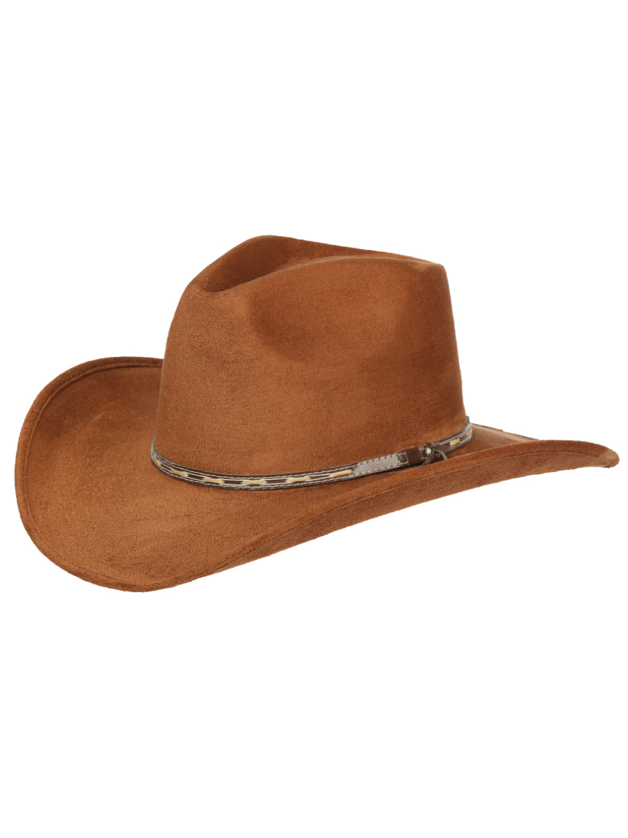 El General Suede Western Hat Tabacco 44249