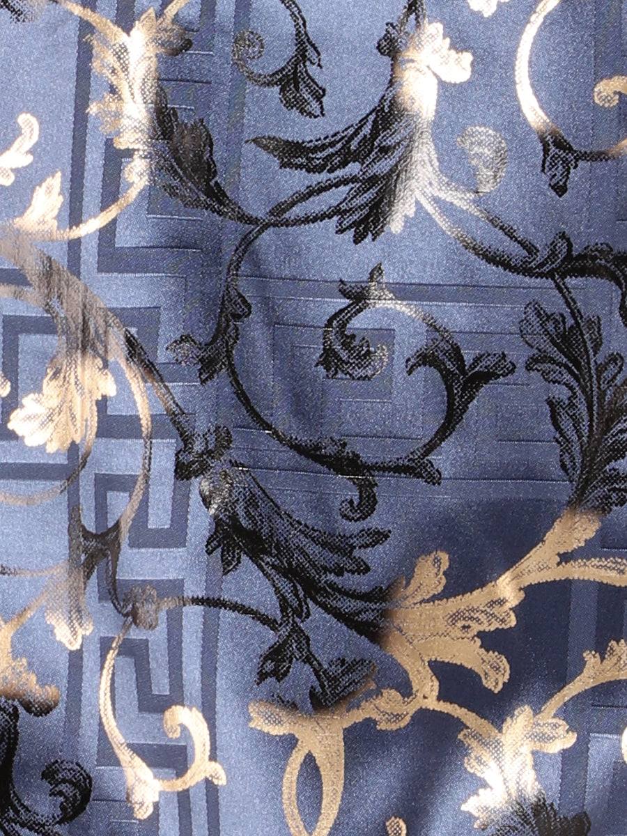 Camisa informal de manga larga azul marino El General 44589