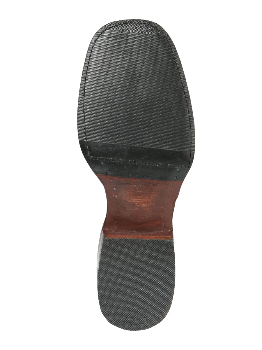 El General Rodeo Boot- Imit Avestruz - Brown 44665