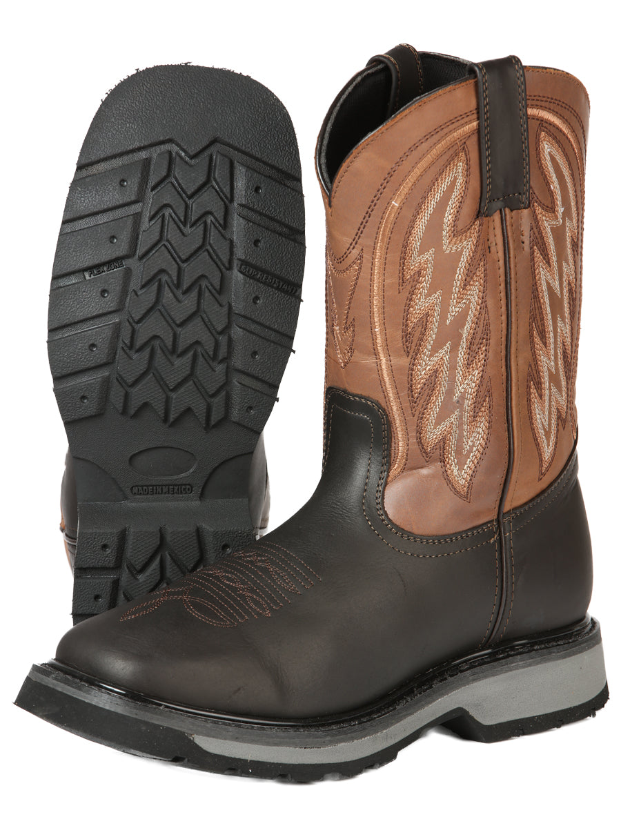El General Rodeo Work Boot - Dark Brown 51277