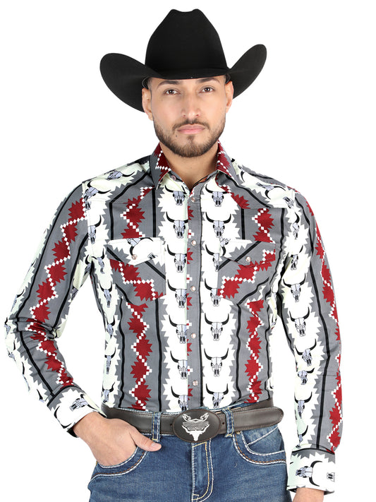 El General - Camisa informal de manga larga - Marfil 44489