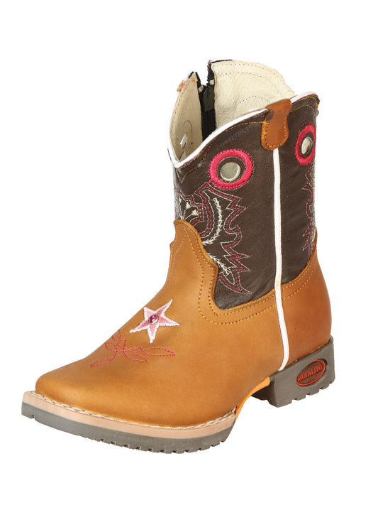 Bota de rodeo Jar Boots: Miel/Marrón 126580