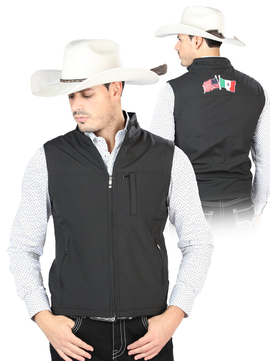 El General Suede Vest Black 127086